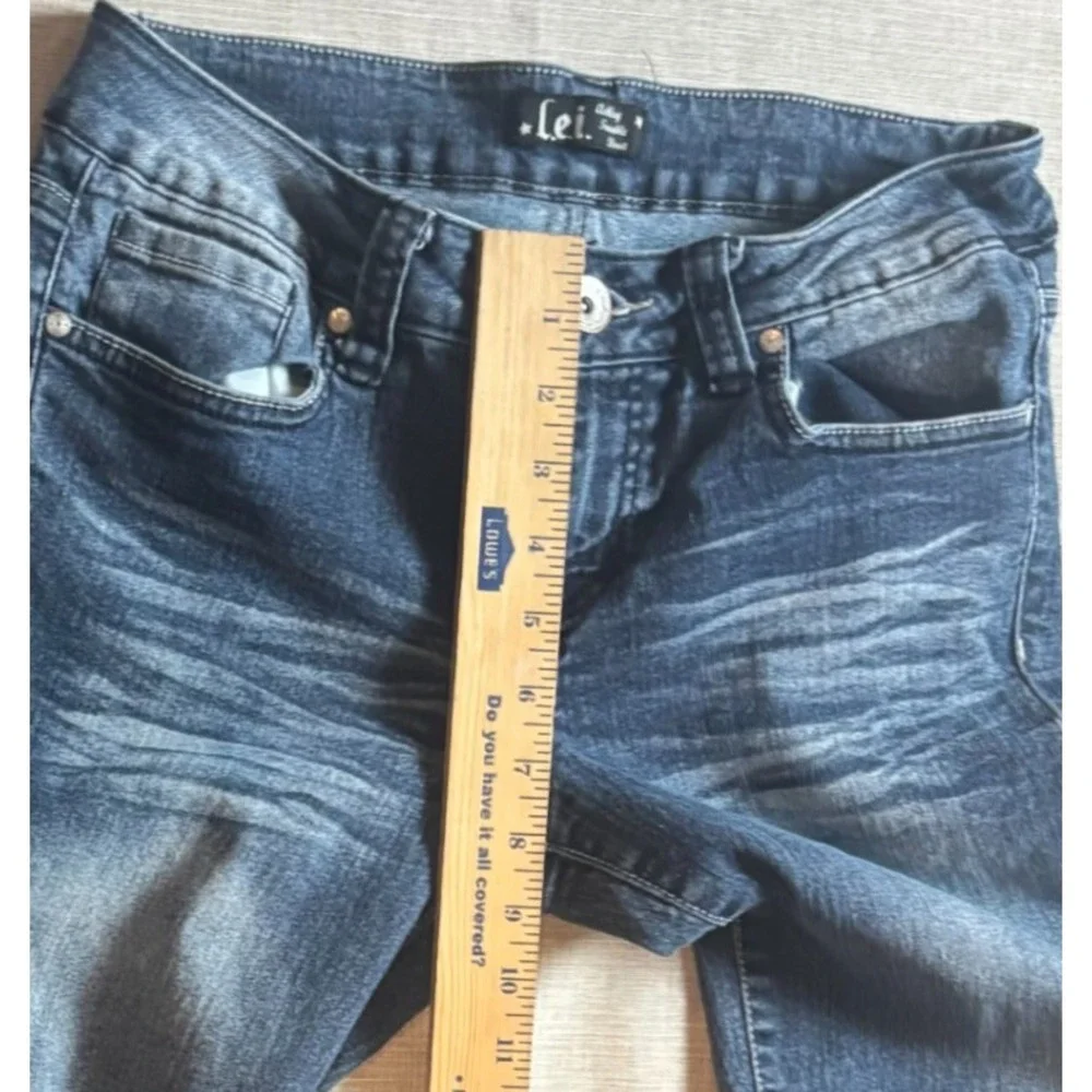 LEI‎ Ashley Trouble Bootcut Y2K Denim RN89083 Vtg